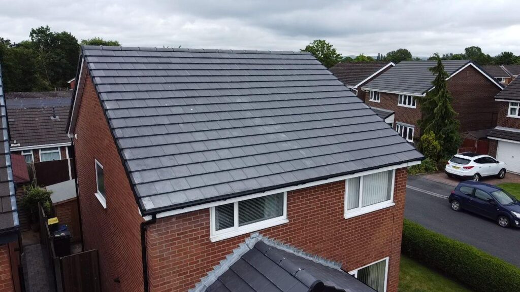 Ridge tile repairs in Macclesfield by Regancy Roofing
